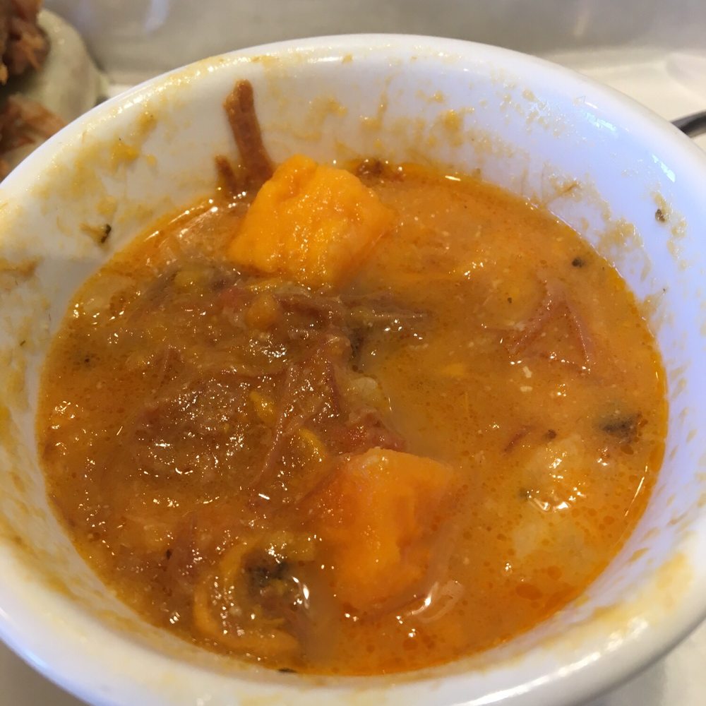 The Table - Soup of the Day! Sweet Potato, ham and manchego cheese! - American Near Me - Louisville, Kentucky The Table - Soup of the Day! Sweet Potato, ham and manchego cheese! - American Near Me - Louisville, Kentucky