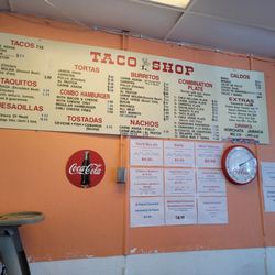 Taco Shop Mexican Grill - Menu .. something for everyone. Now, featuring a $5 kids menu