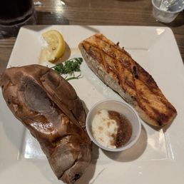 Mesquite Grilled Salmon with Sweet Potato Mesquite Grilled Salmon with Sweet Potato