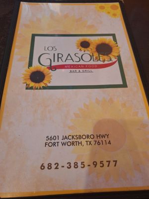 Menu photo 8 Los Girasoles Fort Worth, TX Menu photo 8 Los Girasoles Fort Worth, TX