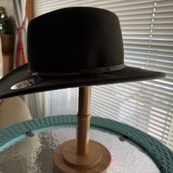Stetson - Gallatin Outdoor Hat サイズM  ＄145  カラーはSageのみ。公式オンラインから日本配送は不可のため、転送個人輸入。早速お尻に敷いて潰して柔らかくする。いい子はマネしちゃダメね。。