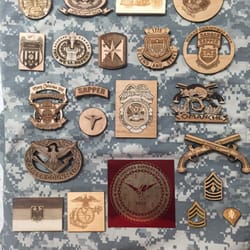 Total Command - A small sample of our custom laser engraving