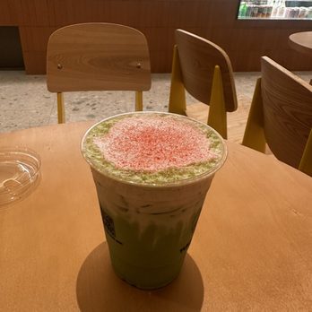 Yummy Future - Strawberry cold foam matcha - Coffee & Tea Near Me - Palo Alto, California Yummy Future - Strawberry cold foam matcha - Coffee & Tea Near Me - Palo Alto, California
