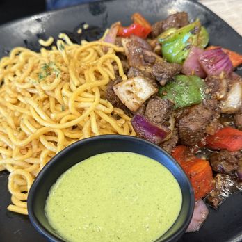 Pho Lab - Garlic noodles shaken beef - Vietnamese Near Me - Huntington Beach, California