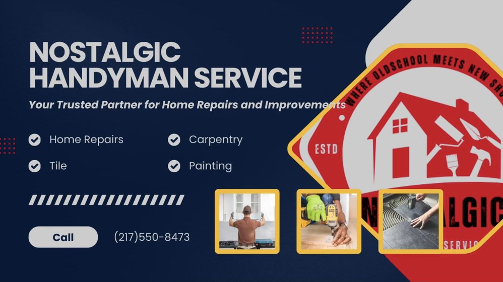 Slide of Nostalgic Handyman Service