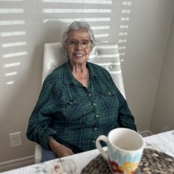 Serenity Assisted Living - My Aunt's favorite part of the morning, her coffee.