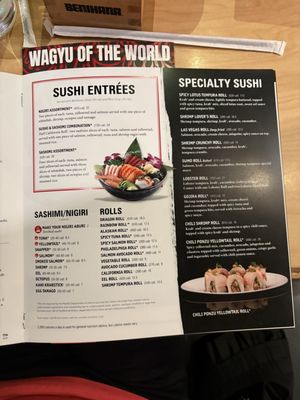 Menu photo 5 Benihana - Chandler Chandler, AZ