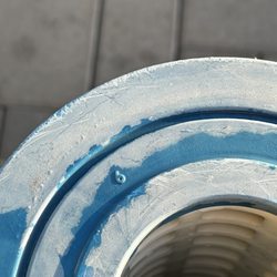 Adam's Pool and Spa Service - Scuffed cartridge filters from rotating them directly on the ground.