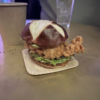 Double Chicken Please - mini chicken sandwich slider - Cocktail Bars Near Me - New York, New York