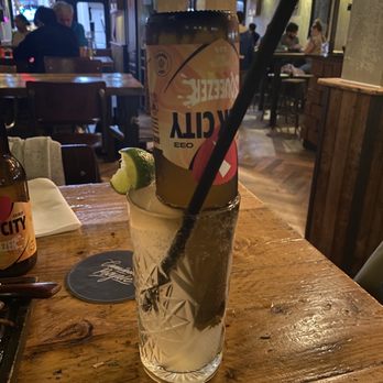 Cannibale Royale - The "King Arthur". A margarita with a beer in it. Really good! - Modern European Near Me - Amsterdam, New Hampshire Cannibale Royale - The "King Arthur". A margarita with a beer in it. Really good! - Modern European Near Me - Amsterdam, New Hampshire