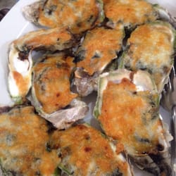 Mariscos Altamar - Ostiones Rockefeller