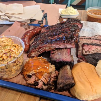 la Barbecue - Our tray! - Barbeque Near Me - Austin, Texas la Barbecue - Our tray! - Barbeque Near Me - Austin, Texas