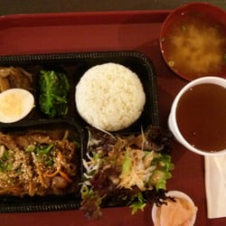 Motto - Beef Bento w/Jasmine Iced Tea