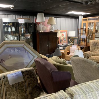 Destiny Antiques & more - A section of the furniture room - Antiques Near Me - Belleview, Florida
