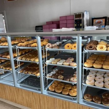 Donut King - a variety of donuts on display - Donuts Near Me - King City, California