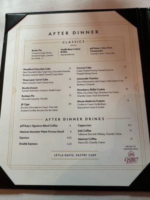 Menu photo 5 Jeff Ruby's Steakhouse - Columbus Columbus, OH