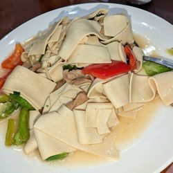 Amber Asian Restaurant - Dry Bean Curb w.Hot Peppers & Sliced Pork $14