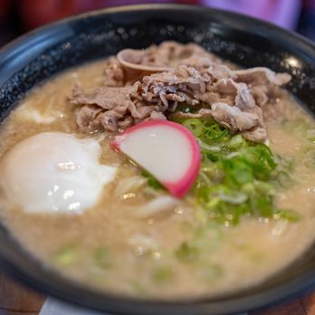 Zen - Tonkotsu Udon ($19.75) Warm handmade udon in rich, savory pork-bone broth. - Noodles Near Me - Sunnyvale, California