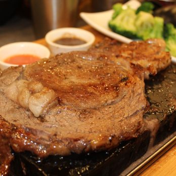Red Flame - IF you like your steak well done, ordered rare because the stone continues to cook after it brought out. - Hot Pot Near Me - Westminster, California Red Flame - IF you like your steak well done, ordered rare because the stone continues to cook after it brought out. - Hot Pot Near Me - Westminster, California