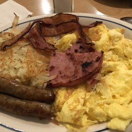 Breakfast Sampler with 2 pancakes