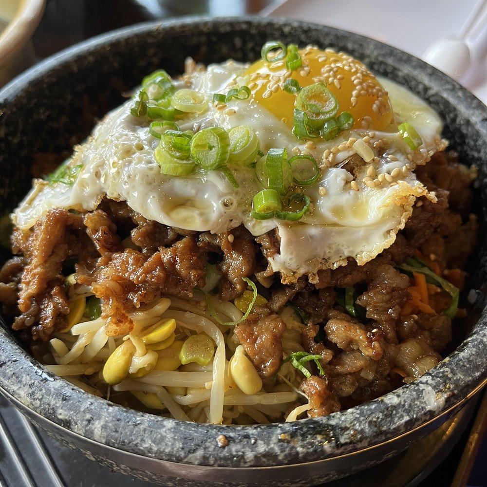 Izzi Korean Kitchen - HOT STONE BIBIMBAP nice - Korean Near Me - Orlando, Florida Izzi Korean Kitchen - HOT STONE BIBIMBAP nice - Korean Near Me - Orlando, Florida