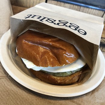 Eggslut - Sausage, egg, & cheese - Breakfast & Brunch Near Me - Los Angeles, California Eggslut - Sausage, egg, & cheese - Breakfast & Brunch Near Me - Los Angeles, California