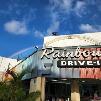 Rainbow Drive-In - Double Rainbow - Hawaiian Near Me - Honolulu, Hawaii