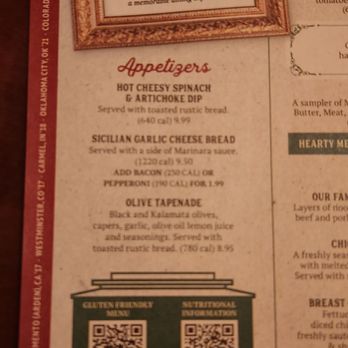 The Old Spaghetti Factory - Apps - Italian Near Me - Sacramento, California