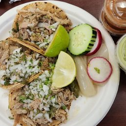 Carnitas $2 tacos tuesday