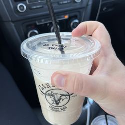 Longhorn Coffee Bar - Iced latte