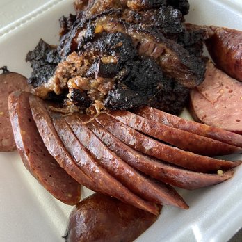 Midway Bar-B-Que - Moist brisket and sausage! - Barbeque Near Me - Katy, Texas
