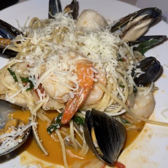 Kyma - Seafood Linguini (good but very fishy) - Seafood Near Me - Roslyn, New York Kyma - Seafood Linguini (good but very fishy) - Seafood Near Me - Roslyn, New York