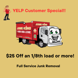 Junk King Maple Grove - Winter Special for YELP customers!