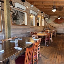 Shem Creek Crab House - Beautiful inside but be sure to ask to sit with a view of the creek