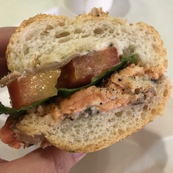 Market Grill - Famous salmon sandwich. - Seafood Near Me - Seattle, Washington Market Grill - Famous salmon sandwich. - Seafood Near Me - Seattle, Washington