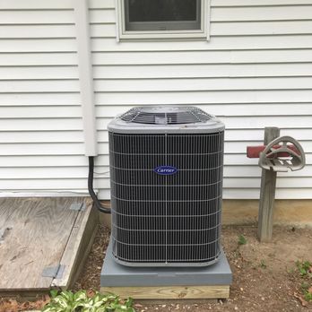 Fuman Heating & Cooling - Our new Carrier heat pump/HVAC system installed by Fuman HVAC - Heating & Air Conditioning/HVAC Near Me - Atlantic City, New Jersey Fuman Heating & Cooling - Our new Carrier heat pump/HVAC system installed by Fuman HVAC - Heating & Air Conditioning/HVAC Near Me - Atlantic City, New Jersey