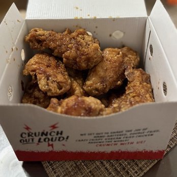 Bonchon - Soy Garlic Fried Chicken - Mixed (wings + drumsticks) - Chicken Wings Near Me - Hackensack, New Jersey