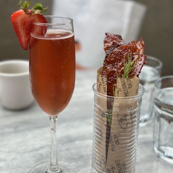 Surisan - Pomegranate mimosa and Millionaire's Candies - Korean Near Me - San Francisco, California Surisan - Pomegranate mimosa and Millionaire's Candies - Korean Near Me - San Francisco, California