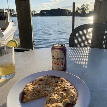 Mallards At The Wharf - Crab Bread appetizer, pretty good! - American Near Me - Onancock, Virginia Mallards At The Wharf - Crab Bread appetizer, pretty good! - American Near Me - Onancock, Virginia