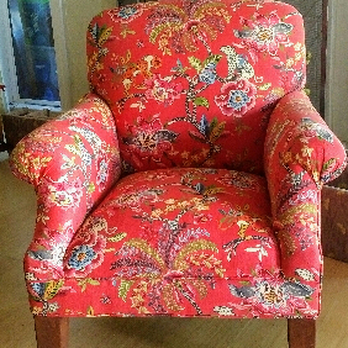 R Upholstery - My gorgeous new upholstery, thanks to Jose and Manny! - Furniture Reupholstery Near Me - Redwood City, California