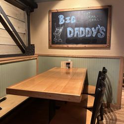 Big Daddy's Bar & Grill - Our table