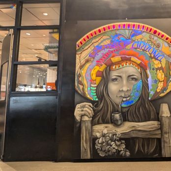 Blanco Cocina + Cantina - Beautiful mural at the back wall, next to the kitchen. - Tacos Near Me - Phoenix, Arizona Blanco Cocina + Cantina - Beautiful mural at the back wall, next to the kitchen. - Tacos Near Me - Phoenix, Arizona