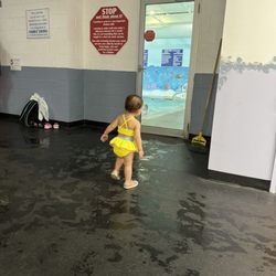 KIDS FIRST Swim School - Pool entrance