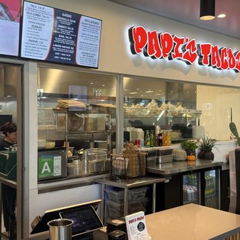 Papi’s Tacos - In food court building.   Seating inside or plenty outside but can get crowded during peaks. - Tacos Near Me - Torrance, California