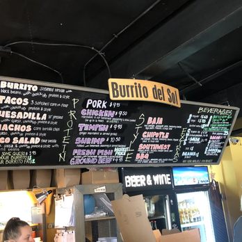 Burrito del Sol - Menu - Mexican Near Me - Fort Walton Beach, Florida