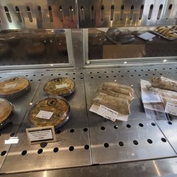 Gluten-free quiches and wraps.
