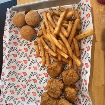 Bonchon Addison - Boneless , fries, cheese ball - Korean Near Me - Addison, Texas Bonchon Addison - Boneless , fries, cheese ball - Korean Near Me - Addison, Texas
