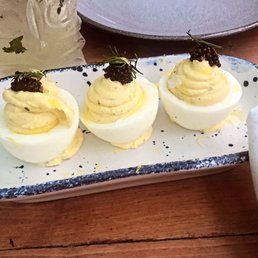 Caviar Deviled Eggs