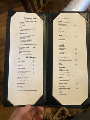 Menu photo 2 Darcy's Bistro & Pub Denver, CO