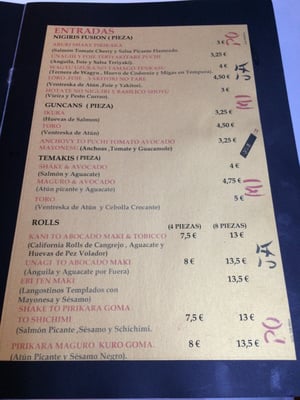Menu photo 8 Q' Tomas? Valencia, V